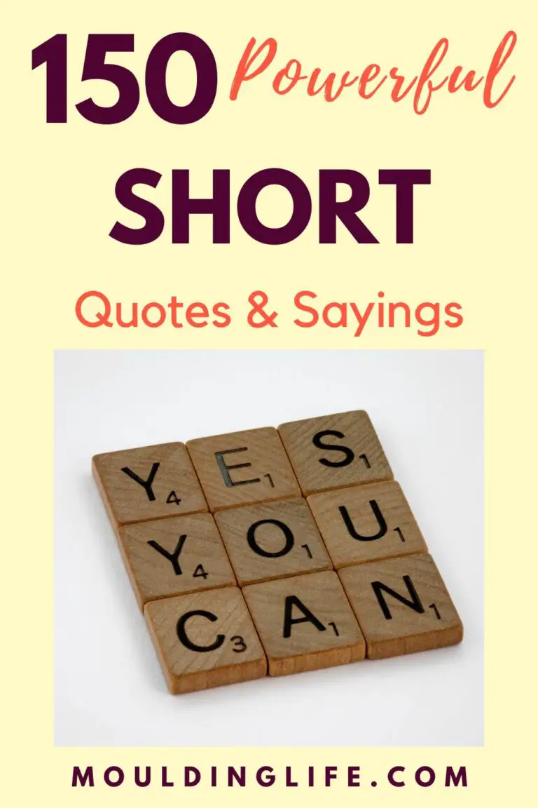 Inspirational Short Quotes