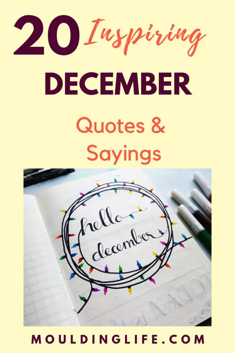 Inspiring December Quotes