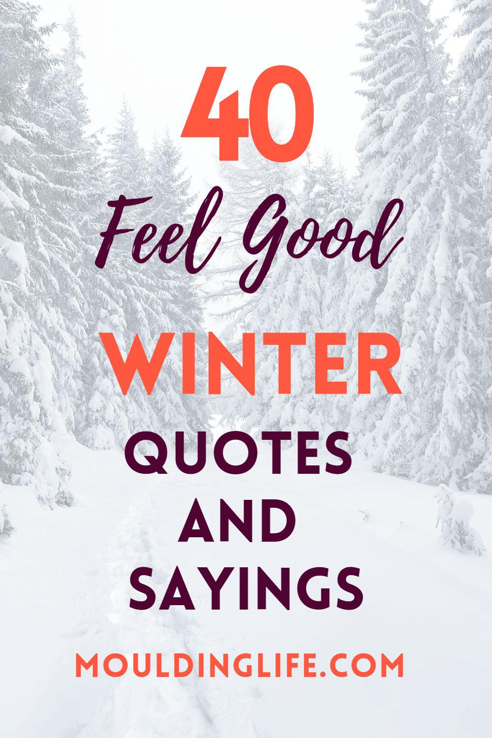 Inspirational Winter Quotes