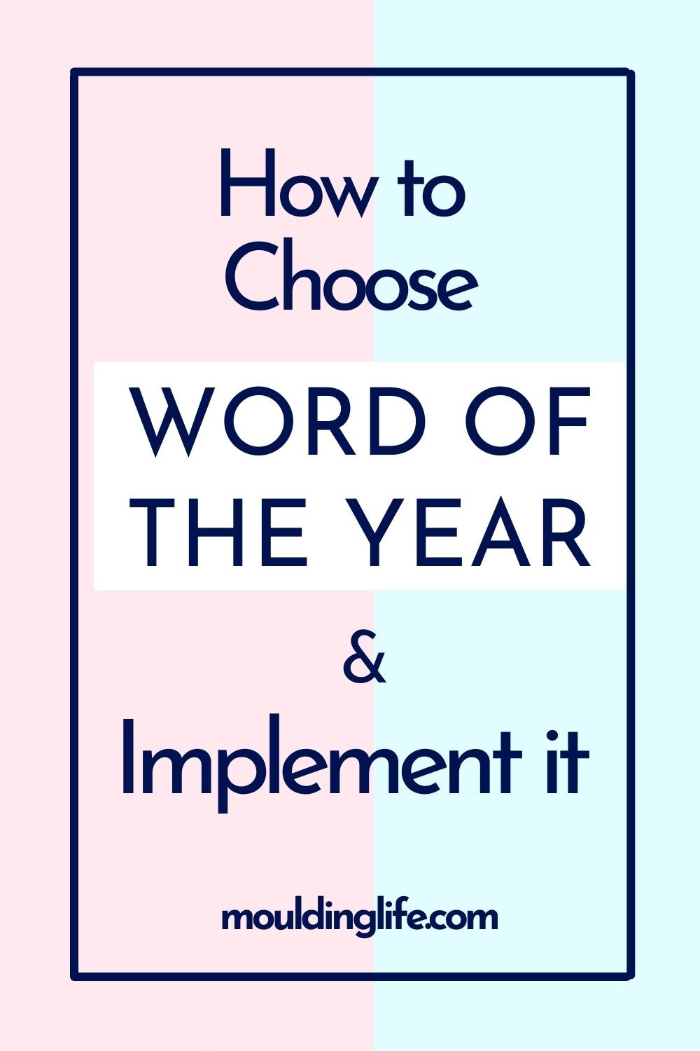 how to choose word of the year