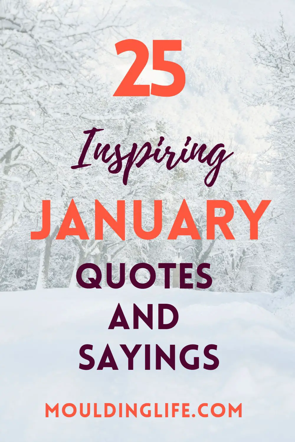 Inspiring January Quotes