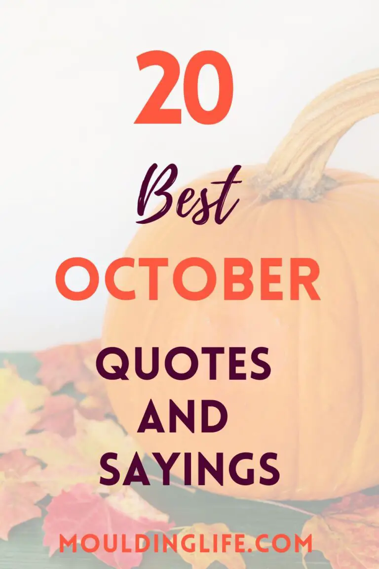 Inspirational happy October quotes