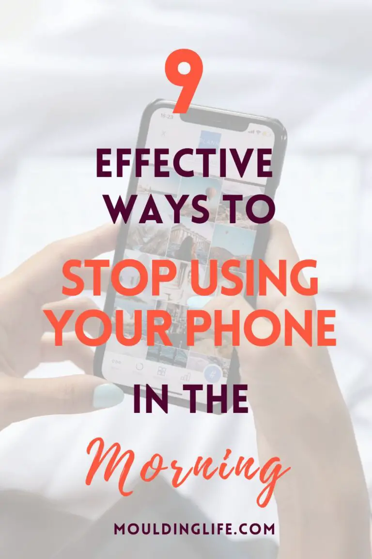 How to stop using your phone in the morning