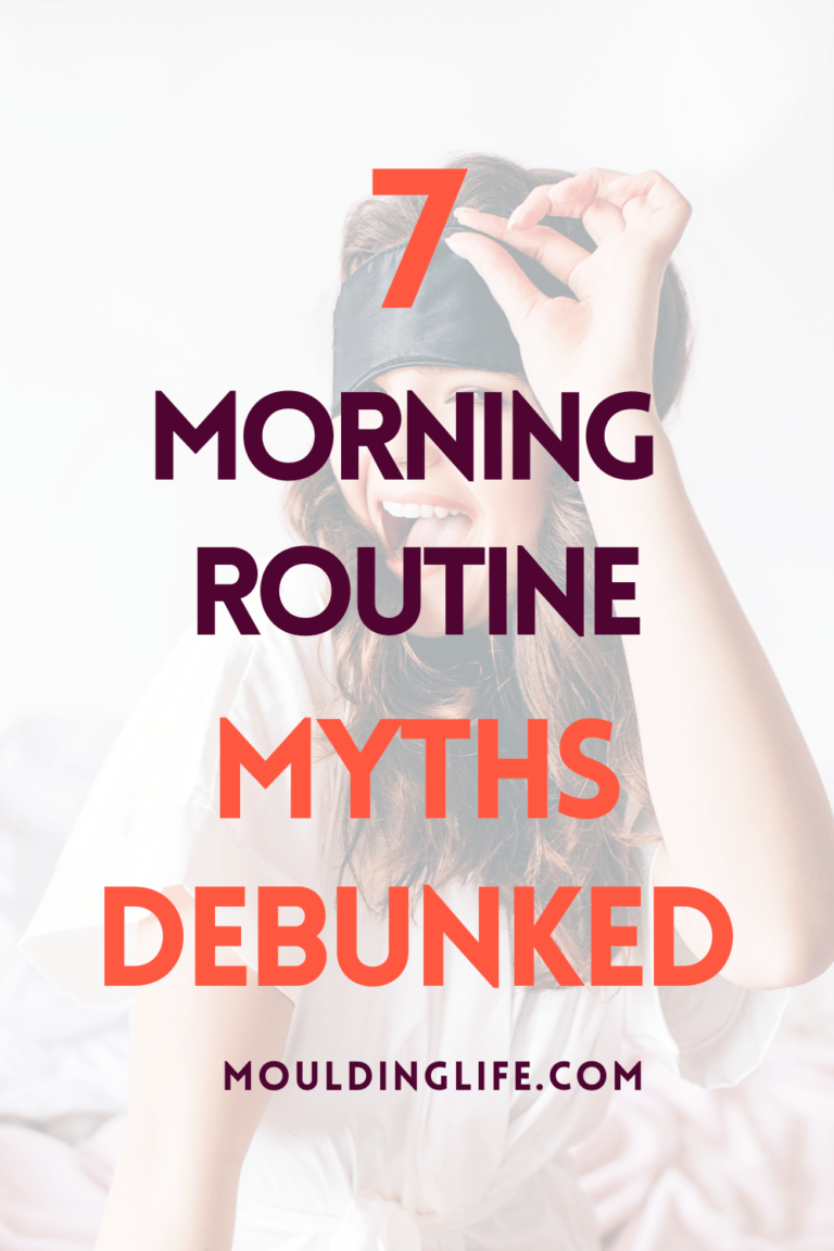 MORNING ROUTINE MYTHS DEBUNKED