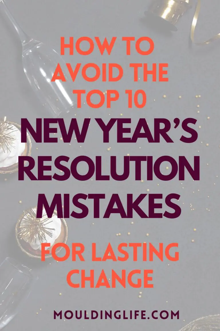NEW YEAR'S RESOLUTION MISTAKES