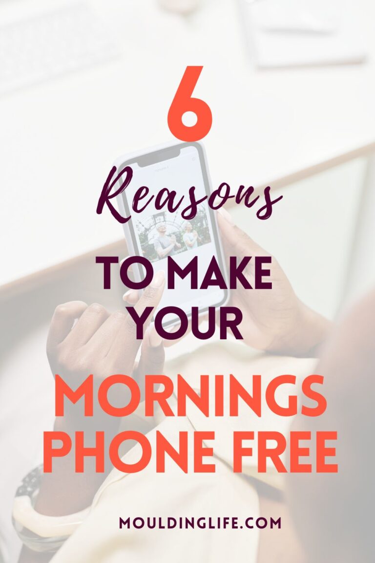 MAKE YOUR MORNING PHONE FREE