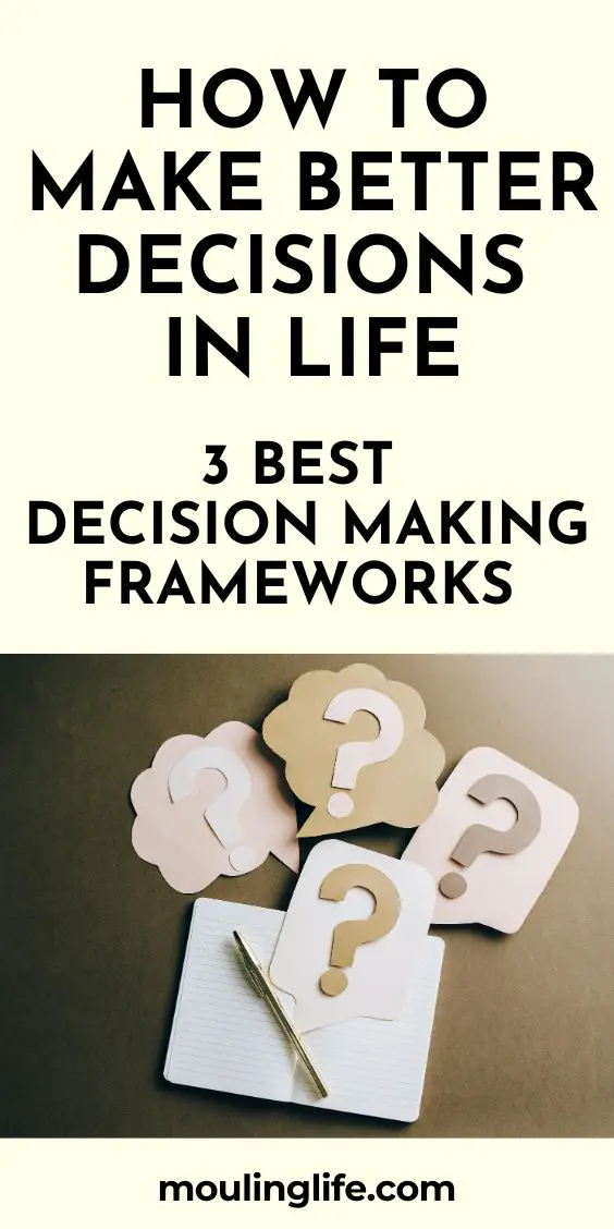 HOW TO MAKE BETTER DECISIONS