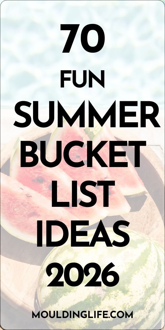 summer bucket list ideas