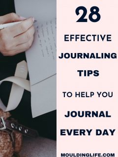 28 effective journaling tips that'll help you start journaling