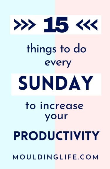 THINGS TO DO ON SUNDAY