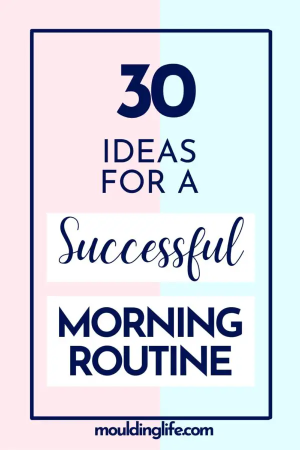 morning routine ideas 2